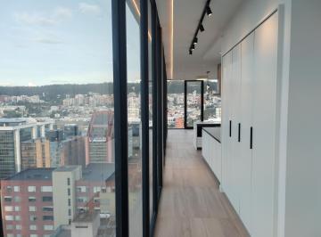 Departamento de 2 habitaciones, Quito · Lindo! Departamento 2 Dorm. Ed. Iqon con Vista Panorámica P16 - Renta Amoblado