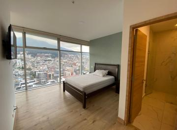 Dormitorio dos panorámica · Naciones Unidas Arriendo Departamento Amoblado Panorámico