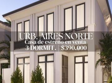 Casa de 3 habitaciones, Guayaquil · Casa de Estreno en Venta Urb. Aires Norte