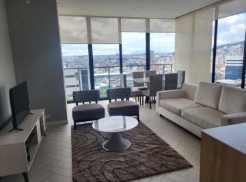 Departamento de 2 habitaciones, Quito · Iqon Departamento Amoblado 2 Dorm. Vista Panorámica