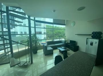 Departamento de 2 habitaciones, Guayaquil · Departamento Amoblado Tipo Loft con Parqueo - Ceibos Cumbres