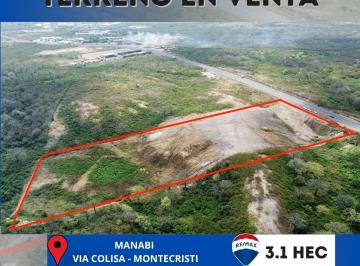 Terreno / Lote , Montecristi · Terreno en Venta. Manabí, Vía Colisa - Montecristi K. Lugo