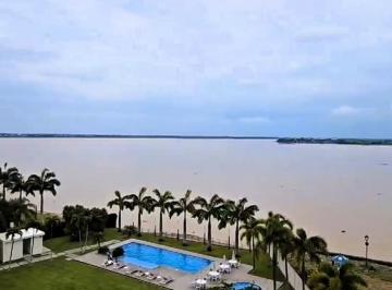 Departamento de 3 habitaciones, Guayaquil · Alquiler. Isla. Mocoli. Urb. Blue Bey. Departamento Amoblado. Vista Al Rio. Balcón. 3 Hab. $3.000