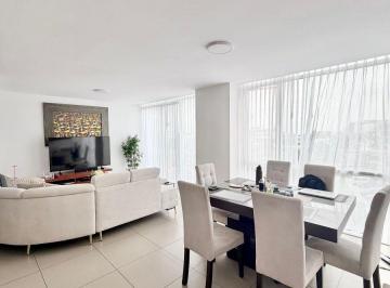 Departamento de 2 habitaciones, Guayaquil · En Alquiler Departamento Amoblado en Urb. River Tower - Km. 5.5 Samborondon - 140 m²