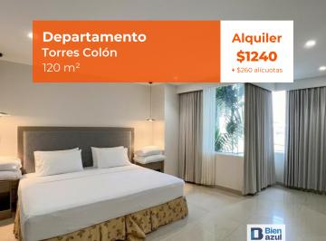 Departamento de 2 habitaciones, Guayaquil · Departamento en Alquiler Torres Colón - Hilton Colon