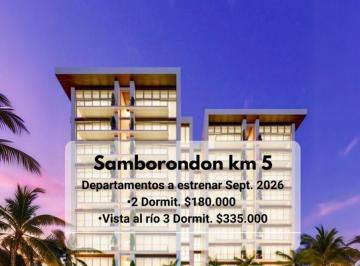 Departamento de 2 habitaciones, Guayaquil · Estrena Septiembre 2026 Departamentos en Venta Vista a La Ciudad Samborondon Km 5