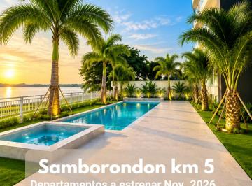 Departamento de 2 habitaciones, Guayaquil · Departamento Vista a La Ciudad en Venta por Estrenar Noviembre 2026 Samborondon Km 5