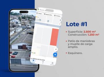Bodega-Galpón · 1250m² · En Renta 3 Gapones Sector Industrial Norte de Quito