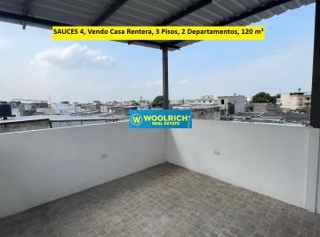 Casa de 4 habitaciones, Guayaquil · Vendo Casa Rentera Sauces 4, 3 Pisos, 2 Departamentos, 120 m²