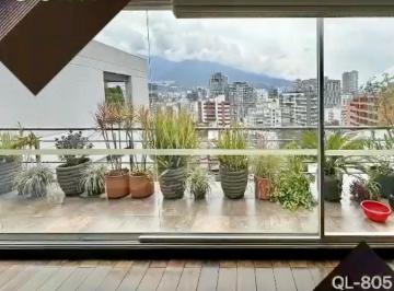 Departamento de 4 habitaciones, Quito · Oportunidad Bellavista, Penthouse de Venta de 4Dorm. y Terraza, Vista Espectacular