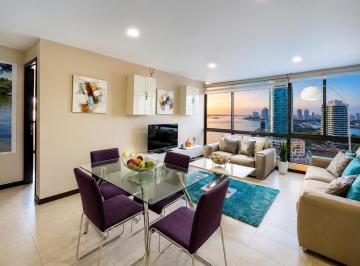 Suite de 1 habitación, Guayaquil · Suit Amoblada Esquinera en Alquiler, Vista Al Rio, Torre Bellini, Puerto Santa Ana