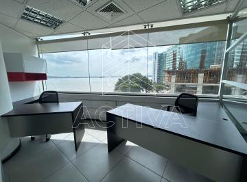 Oficina comercial , Guayaquil · Oficina Amoblada en Venta con Vista Al Rio en The Point, Puerto Santa Ana