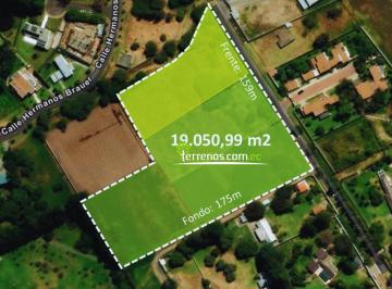 Terreno / Lote · 19050m² · Terreno de Venta de 19.050,99 m², Vía Arrayanes, Puembo