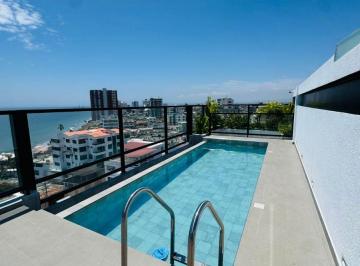 Departamento de 1 habitación, Manta · Suite por Estrenar en Edificio con Vista Al Mar en Umiña - Manta