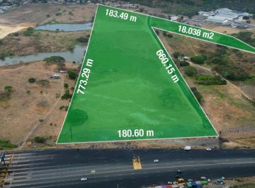 Terreno / Lote , Guayaquil · Terreno en Venta 120.000 m² - 12has - Uso Comercial, Vía a La Costa Km 24
