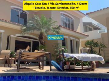 Casa de 5 habitaciones, Guayaquil · Casa Km 4 Via Samborondón, 4 Dorm + Estudio, Jacuzzi Exterior. 650 m²
