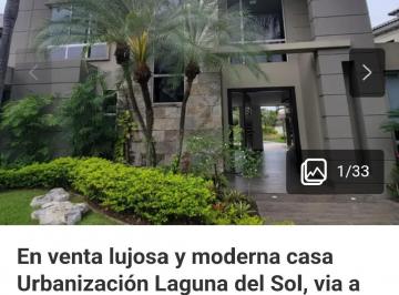 Casa de 3 habitaciones, Guayaquil · Vendo Casa Lujosa en Laguna Sol Samborondon