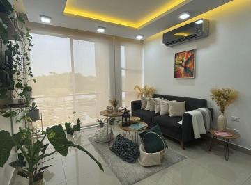 Departamento de 2 habitaciones, Guayaquil · Linda Departamento Vista Lateral Al Río