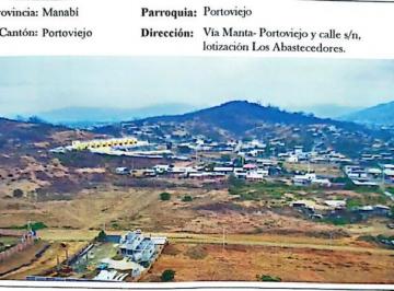Terreno / Lote de 1 habitación, Portoviejo · Vendo Terrenos Portoviejo - Manta