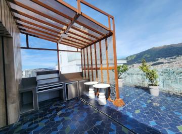 Suite de 1 habitación, Quito · Arriendo Suite Gonzalez Suarez Balcon 69 m Vista Edificio Oh Piscina Gym Spa