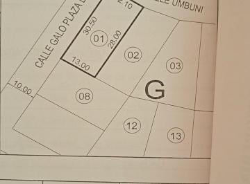 Terreno / Lote , Tena · Umbuni y Galo Plaza, Se Vende Terreno Esquinero