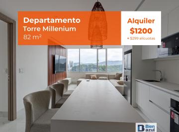 Departamento de 2 habitaciones, Guayaquil · Departamento en Alquiler Torre Millenium - Kennedy