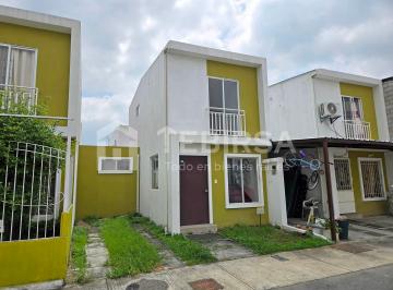Fachada · Casa en Venta de 3 Dorm. de Estreno - Urb. Ciudad Santiago, Vía a Daule