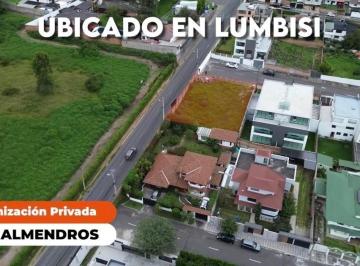 Terreno / Lote · 644m² · Terreno en Venta en Cumbayá Lumbisí, en Urbanización Dc