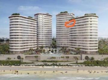 Departamento · 131m² · 2 Habitaciones · 1 Estacionamiento · 2 Habitaciones Frente Al Mar en Edificio Grand Bay Zona Barbasquillo Manta
