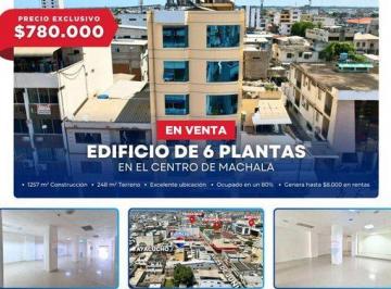 Edificio-Hotel-Fabrica , Machala · Venta de Edificio Comercial, Centro de Machala