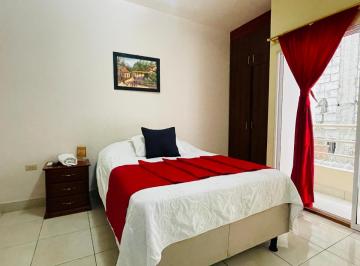 Edificio-Hotel-Fabrica · 400m² · 16 Habitaciones · 3 Estacionamientos · Hostal Operativo con Locales Comerciales a La Venta en Sector Comercial Manta