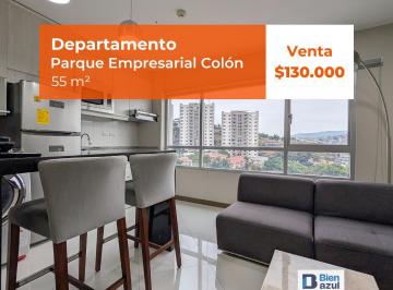 Departamento de 2 habitaciones, Guayaquil · Departamento en Venta Parque Empresarial Colon - Pacific Plaza - Ciudad Colon