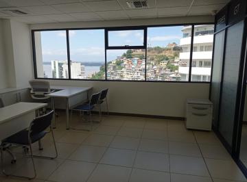 Oficina comercial , Guayaquil · Elegante Oficina Amoblada en Alquiler en Puerto Santa Ana