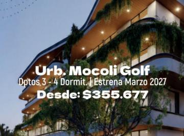 Departamento de 4 habitaciones, Guayaquil · Mocoli Golf Departamento 4 Dorm. a Estrenar Marzo 2027