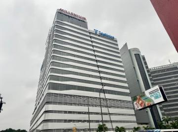 Oficina comercial , Guayaquil · Torre Millenium. Oficina de 43 m² en Alquiler Espectacular Vista a La Av