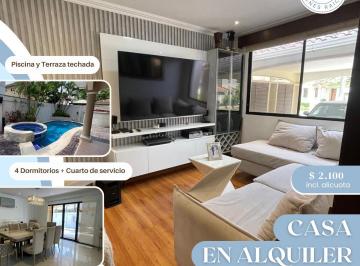 Casa de 4 habitaciones, Guayaquil · Casa en Venta - Estancias del Río (Con Piscina y Terraza Techada) - Samborondón