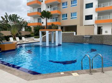 Departamento · 87m² · 3 Habitaciones · 2 Estacionamientos · Departamento en Venta Edificio Moderno en Tonsupa
