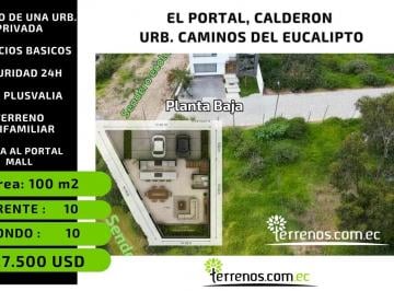 Terreno / Lote · 100m² · Terreno de 100 m² por El Cc El Portal