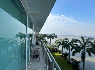 Departamento de 3 habitaciones, Guayaquil · Mocoli Vista Al Rio Lindo Departamento Amoblado!
