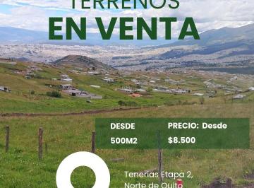 Terreno / Lote , Quito · Terrenos en Venta, Tenerias Norte de Quito