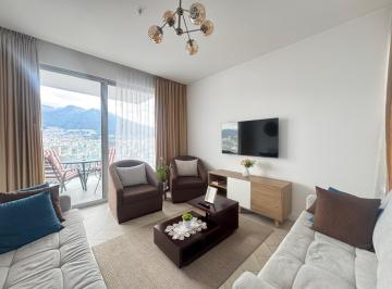 Departamento · 97m² · 2 Habitaciones · 2 Estacionamientos · González Suárez, Departamento Amoblado en Renta, 97 m², 2 Habitaciones
