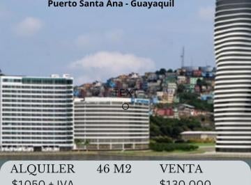 Oficina comercial , Guayaquil · Oficina en Alquiler o Venta Edificio The Point, Puerto Santa Ana, Guayaquil