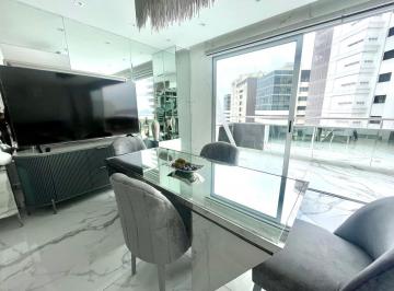 Departamento de 1 habitación, Guayaquil · Puerto Santa Ana, Santana Loft. Alquilo Departamento con Balcón y Vista Al Río