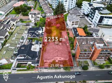 Terreno / Lote · 500m² · En Venta Terreno 2.280 Mtrs, Quito Tenis