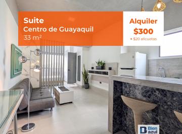 Suite de 1 habitación, Guayaquil · Suite en Alquiler en El Centro de Guayaquil - 9 de Octubre El Forum