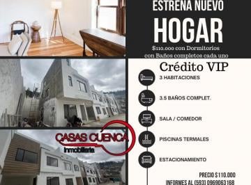CASAS CON CREDITO VIP · Vendido/p3120 Proyecto de Casas con Crédito Vip Sur de Cuenca