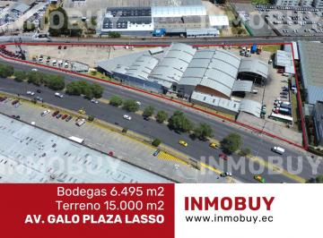 Bodega-Galpón , Quito · Vendo Bodegas Industriales Sobre Av Galo Plaza Lasso