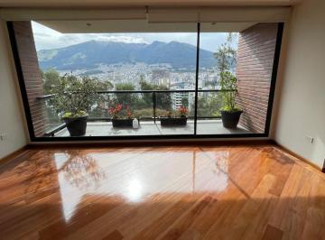 Departamento de 3 habitaciones, Quito · González Suárez Arriendo Hermoso Departamento, 3 Dorm. Balcon, Vista
