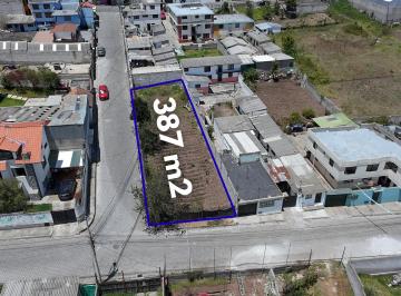 Terreno / Lote , Quito · Terreno Esquinero en Venta en Amagasí del Inca | 387 m² | Ideal Vivienda | Usd 70.000