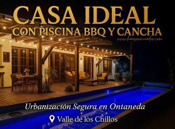 Casa · 313m² · 5 Habitaciones · 12 Estacionamientos · Vive Seguro con Una Bella Casa Tipo Campestre Para un Estilo de Vida en Familia con La Mejor Vista